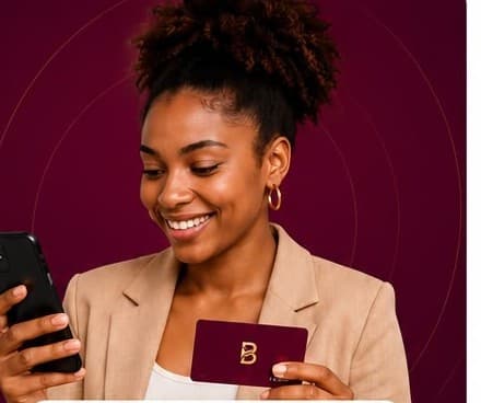 Cliente utilisant l’application Betty Express